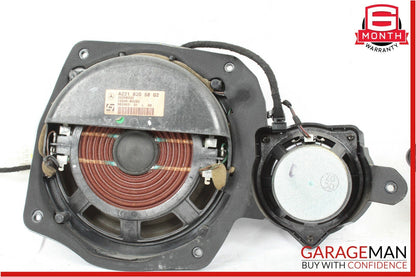 07-09 Mercedes W221 S550 Front Right & Left Side Door Sound Speaker Speakers Set