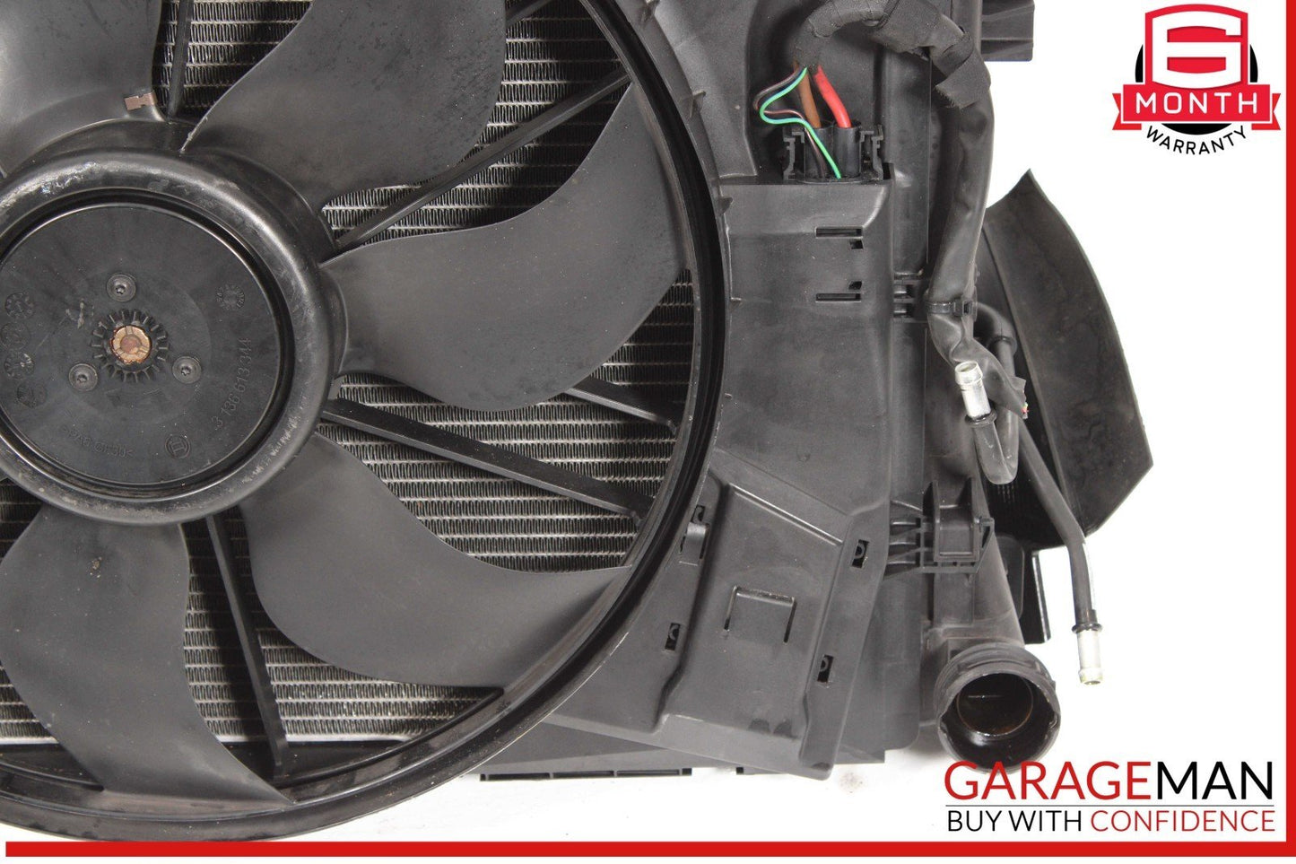 08-15 Mercedes X204 GLK350 Engine Radiator AC A/C Air Condenser Oil Cooler Assy