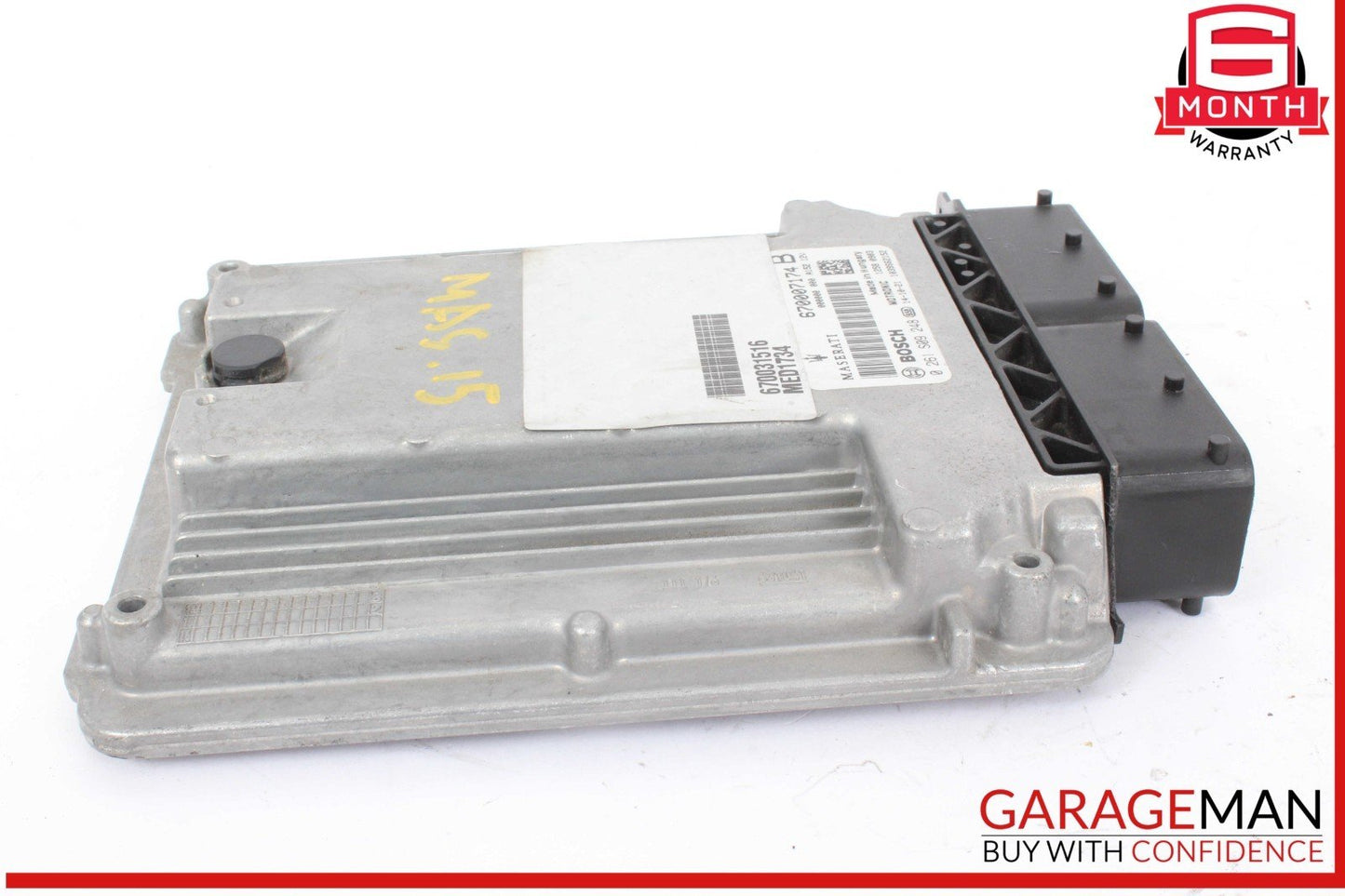 14-17 Maserati Quattroporte S ECU ECM Engine Computer Control Module Unit OEM