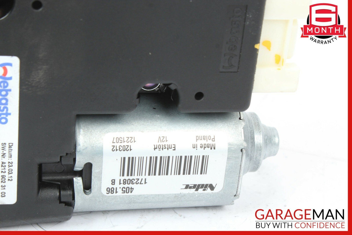 12-15 Mercedes W204 C250 Coupe Pano Panoramic Sunroof Moonroof Motor Power Drive