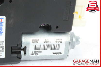 12-15 Mercedes W204 C250 Coupe Pano Panoramic Sunroof Moonroof Motor Power Drive