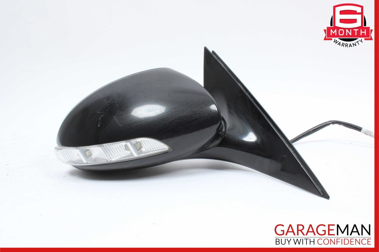07-09 Mercedes W221 S550 S600 Right Side Mirror Door Rear View Black OEM