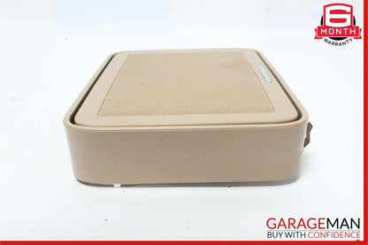10-13 Mercedes W221 S400 S550 Rear Overhead Vanity Mirror Assembly Brown