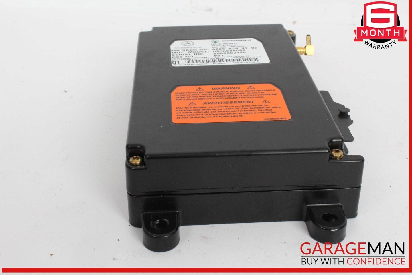00-06 Mercedes W220 S500 ML320 ML500 E55 AMG Voice Command Control Module Unit