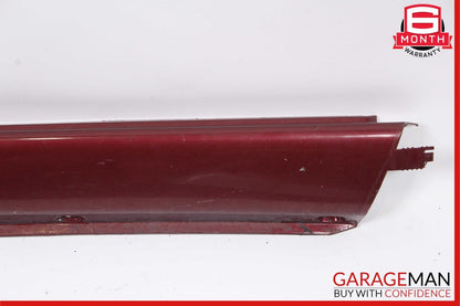 98-05 Mercedes W163 ML350 Base Right Side Rocker Skirt Molding Titanite Red