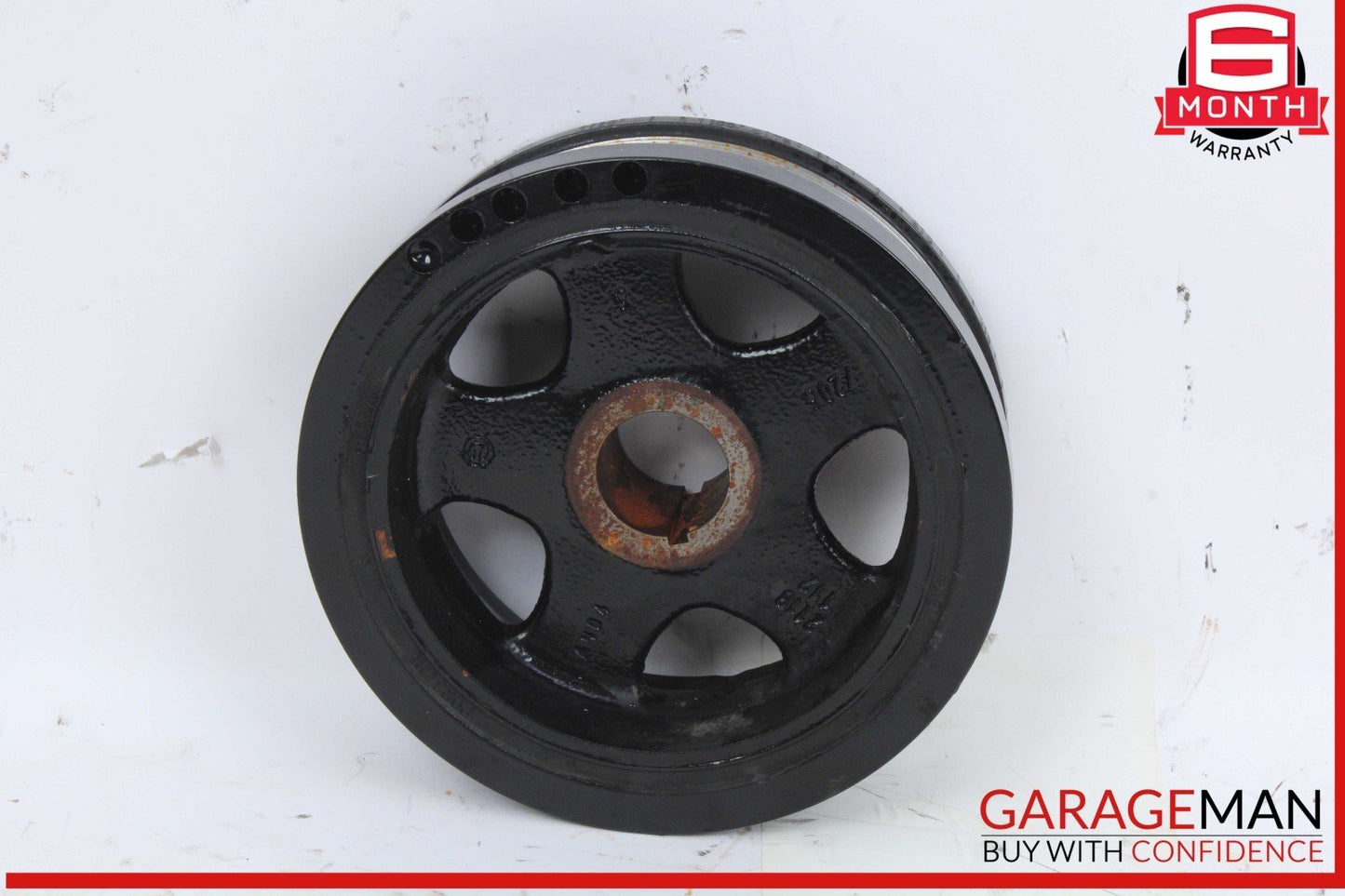 03-06 Porsche Cayenne S 955 Engine Harmonic Balancer Crankshaft Pulley OEM