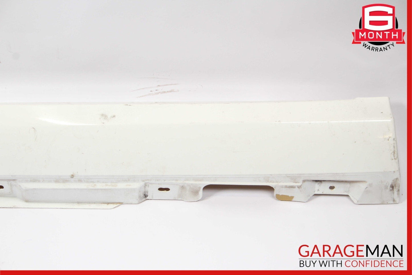 06-13 Mercedes W251 R350 R500 Left Driver Side Rocker Skirt Molding Panel White