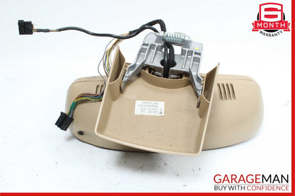 07-09 Mercedes W221 S550 Interior Top Upper Rear View Inside Dim Mirror Brown