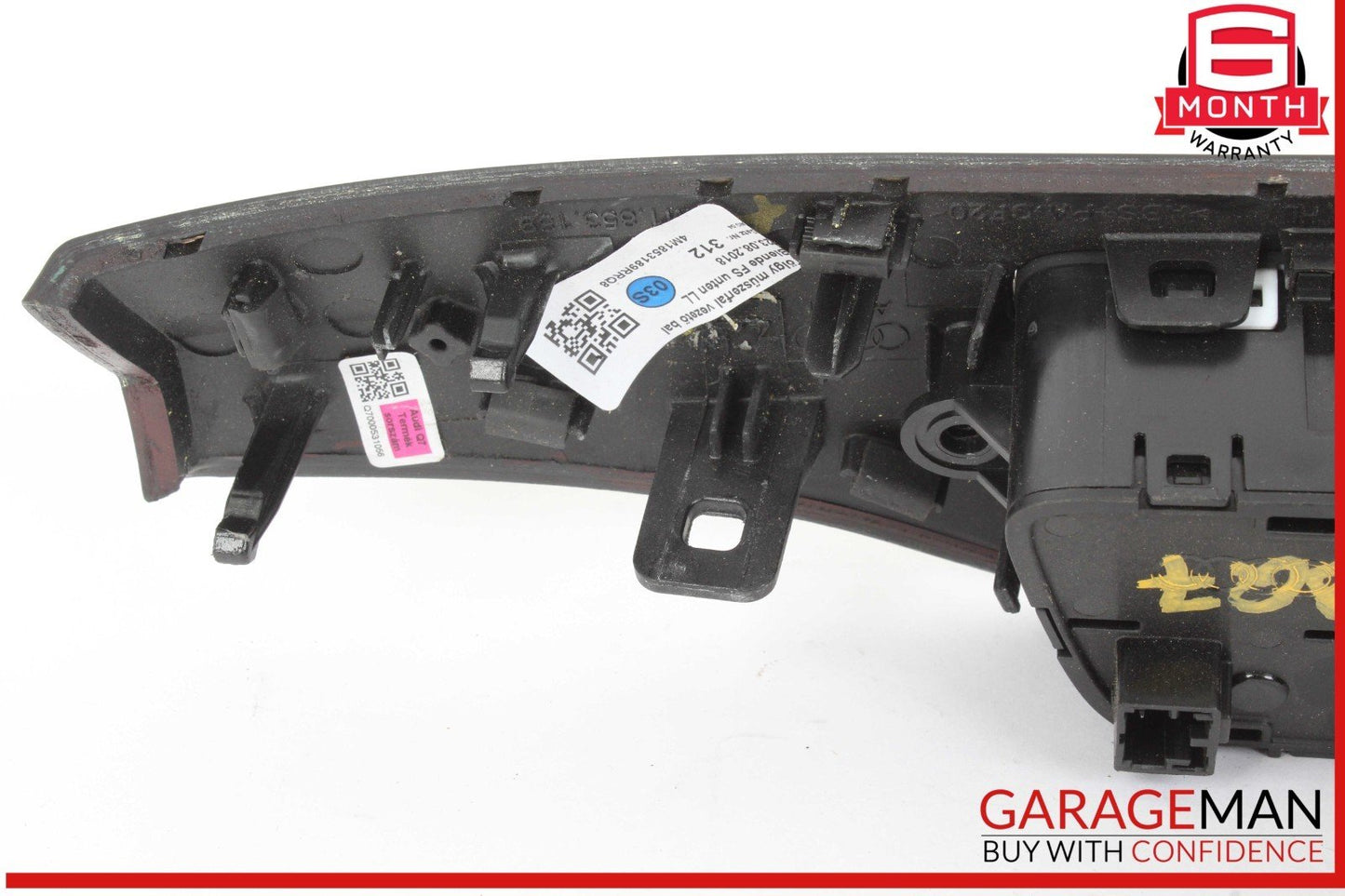 17-19 Audi Q7 Front Dash Trim w/ Head Light Lamp Control Switch 4M0941531AG OEM