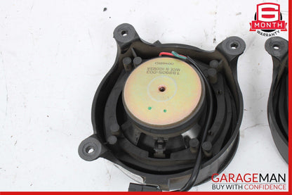 98-05 Mercedes W163 ML55 AMG Rear Right & Left Door Audio Sound Speaker Set of 2