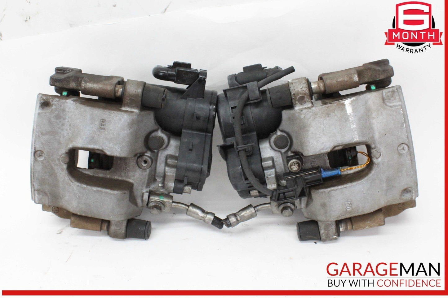 15-20 Mercedes W205 C300 C400 Rear Right & Left Side Brake Calipers Set of 2 Pc