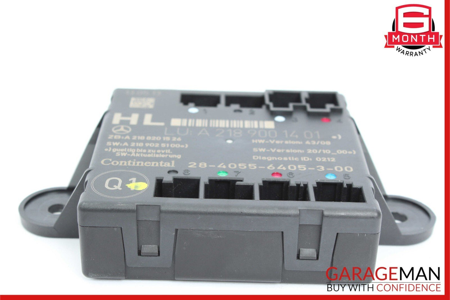 08-18 Mercedes W204 C250 CLS550 C300 Rear Left Side Door Control Module OEM