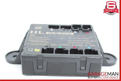 08-18 Mercedes W204 C250 CLS550 C300 Rear Left Side Door Control Module OEM