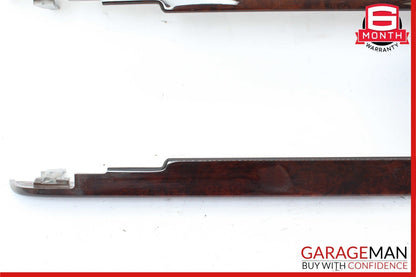 07-09 Mercedes W221 S450 S550 Center Console Armrest Trim Bezel Panel Wood OEM