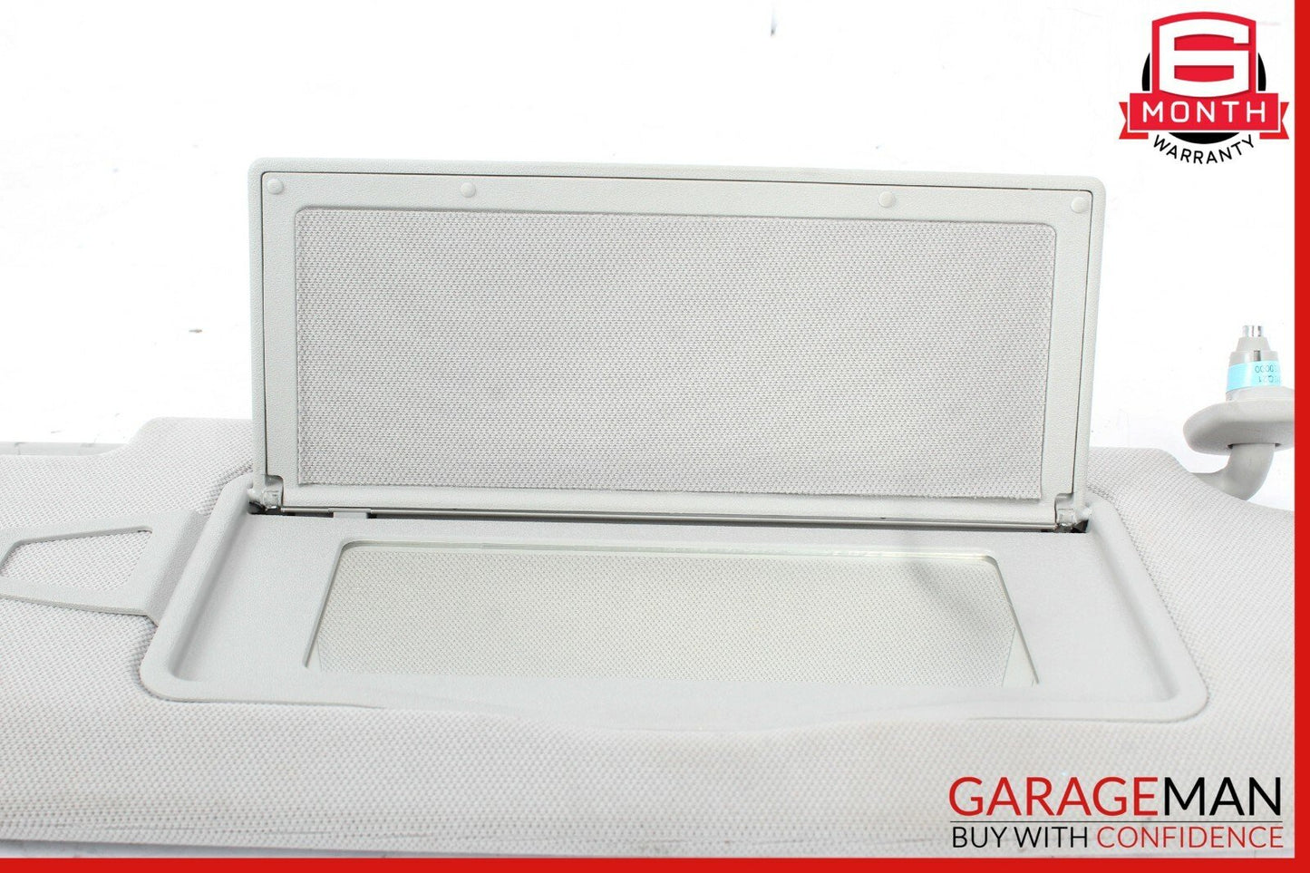 07-13 Mercedes W221 S400 Front Right Side Sun Visor Sunvisor Shade Suede Brown