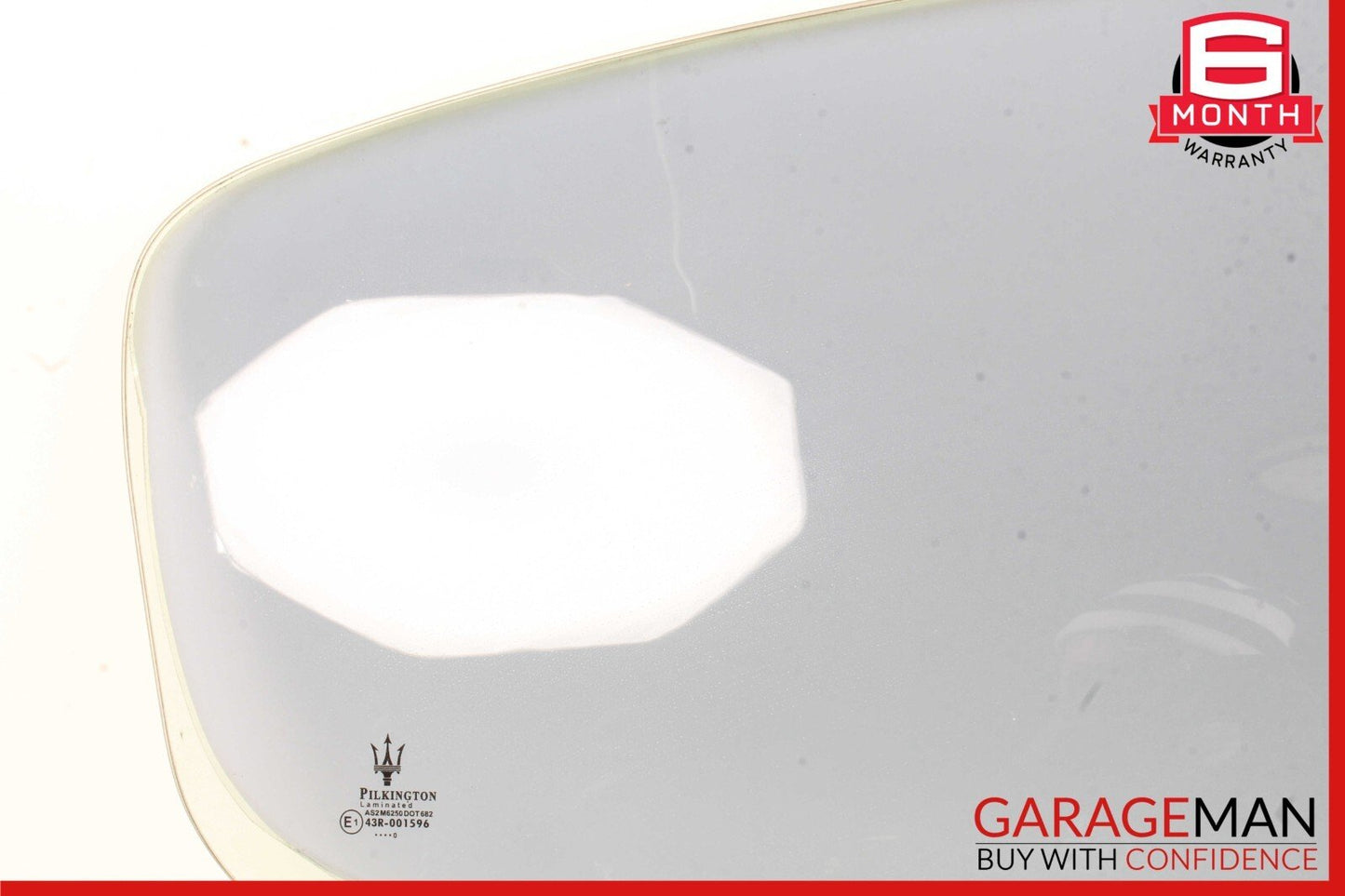 03-13 Maserati Quattroporte M139 Rear Left Side Door Window Glass OEM