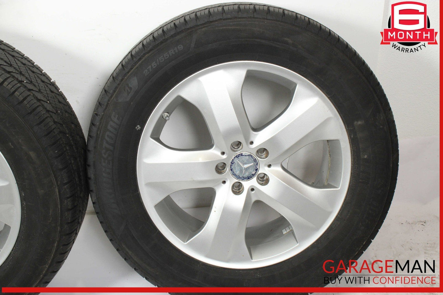 09-12 Mercedes X164 GL450 Complete Wheel Tire Rim Set 8.5Jx19H2 OEM