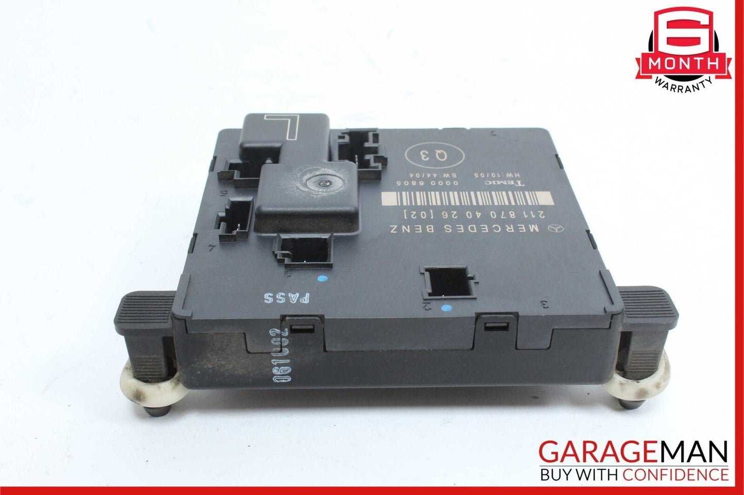 03-09 Mercedes W211 E350 E550 E63 AMG Rear Left Side Door Controller Module Unit