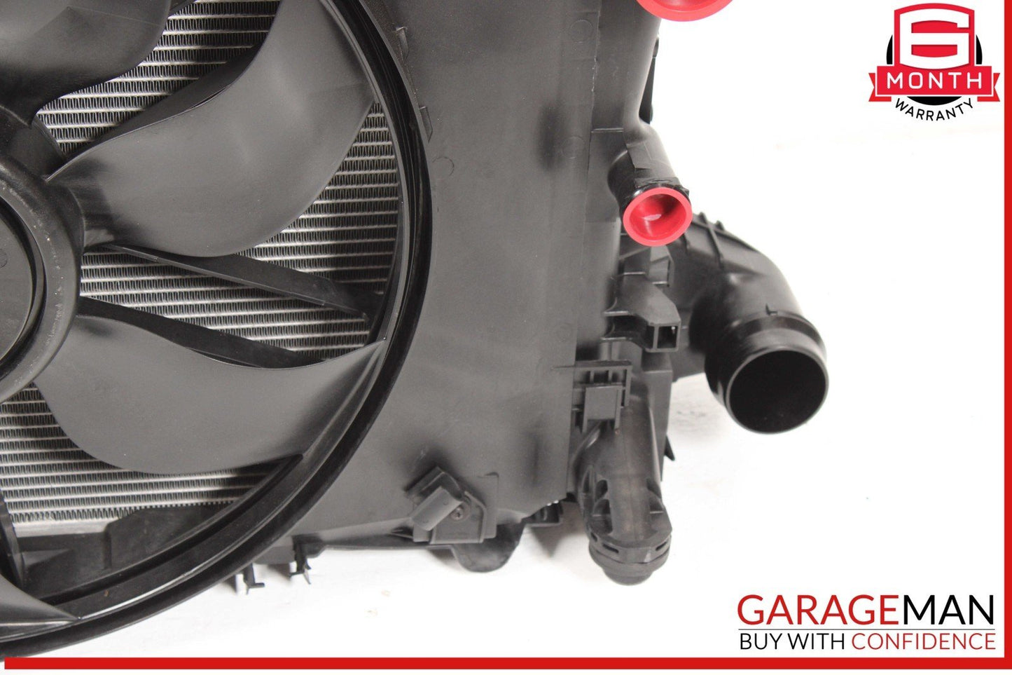08-14 Mercedes W204 C250 E550 Engine Radiator Condenser Cooling Fan Motor Assy