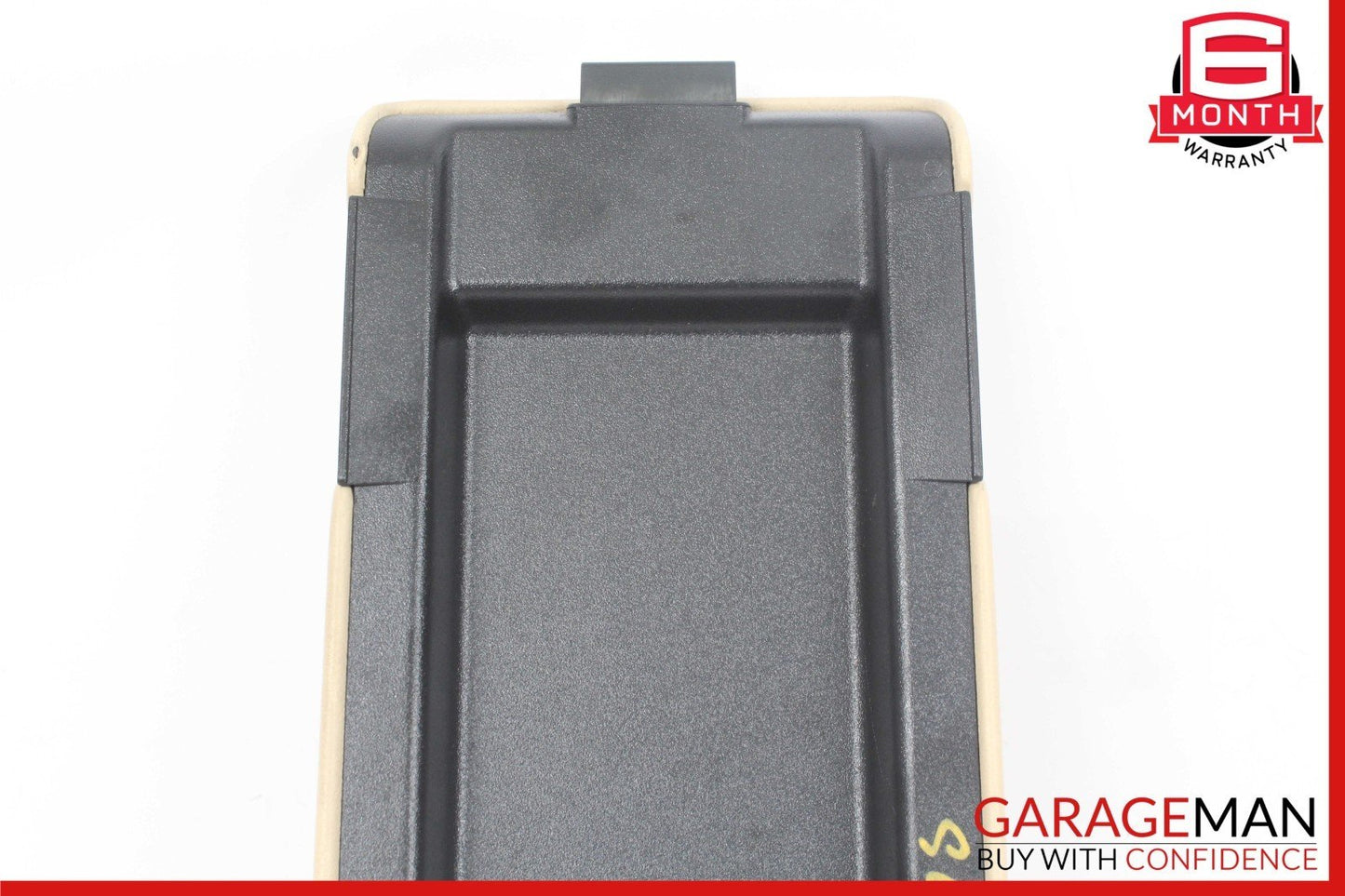 97-04 Mercedes R170 SLK230 Center Console Arm Rest Storage Cover Lid Beige OEM