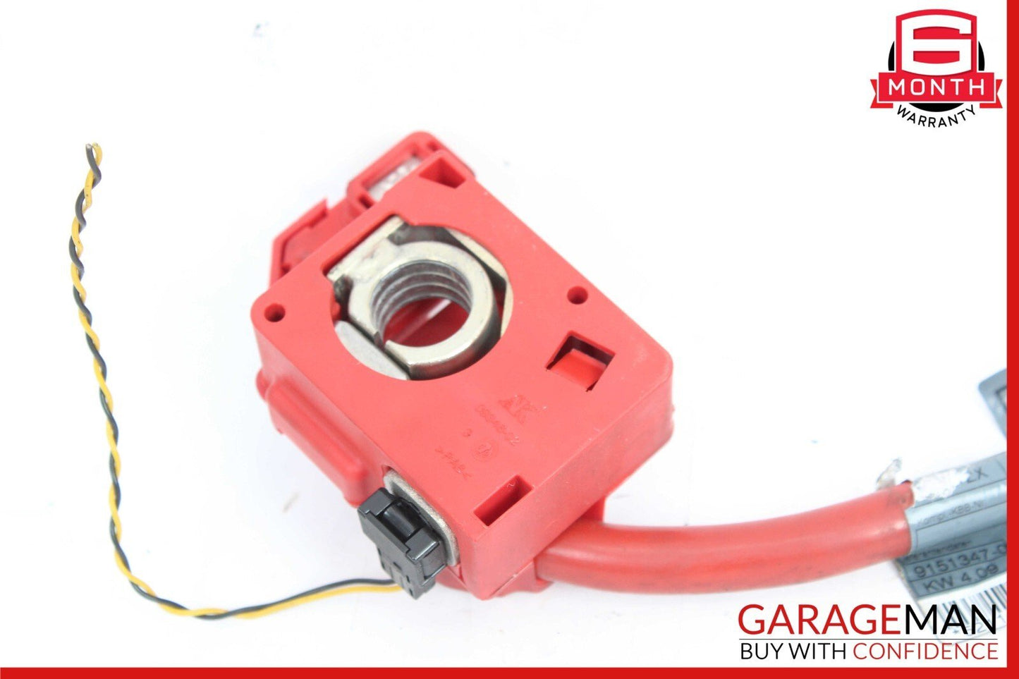 09-15 BMW 750i 750Li F02 Positive Battery Terminal Wire Cable Connector Assy OEM