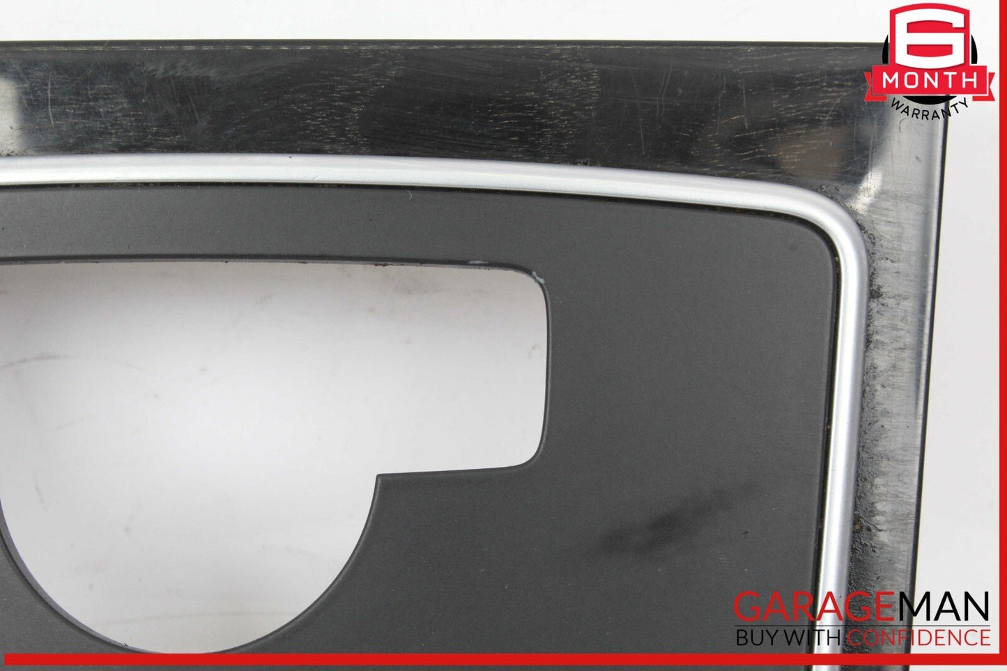 10-13 Mercedes W212 E350 Wagon Center Console Switch Trim Cover Bezel Wood OEM