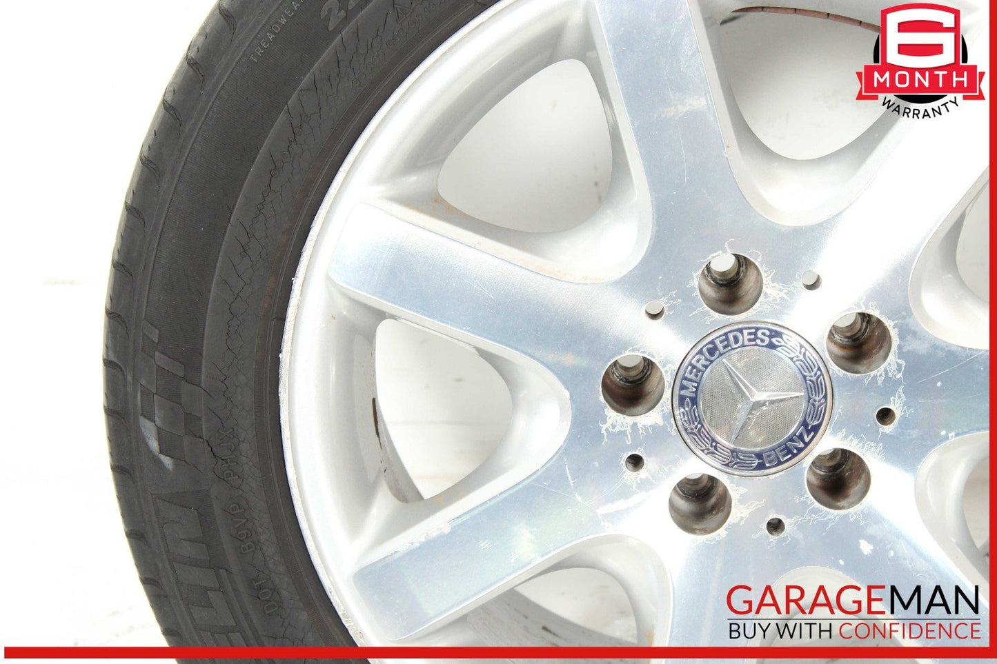 97-04 Mercedes R170 SLK230 SLK320 Rear Wheel Tire Rim 8Jx16H2 ET30 OEM