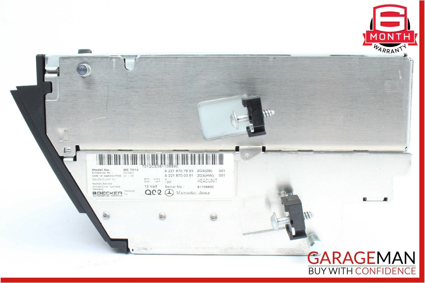 07-09 Mercedes W221 S550 S63 AMG Head Unit Command Comand CD Navigation OEM