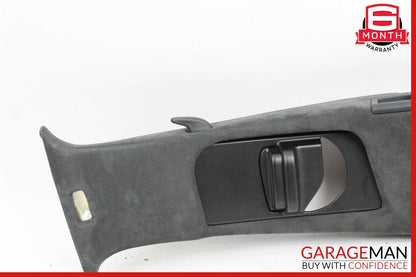 07-13 Mercedes W221 S550 S63 AMG Right Passenger B Pillar Cover Trim Panel Suede