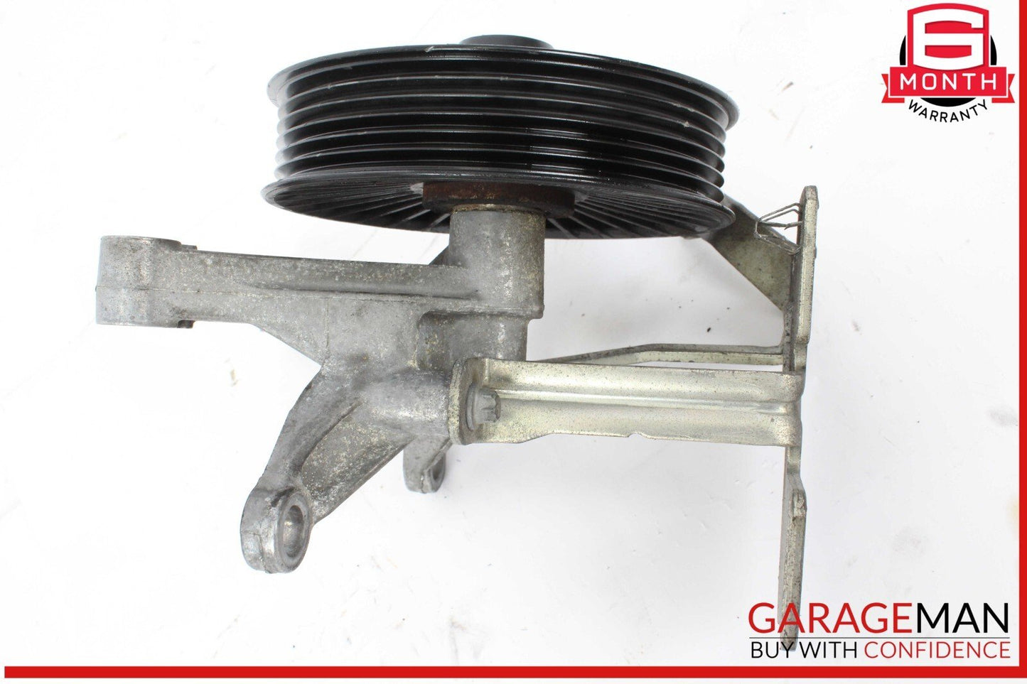 11-20 Mercedes X166 GL450 4MATIC CLS550 V-Belt Tensioner Pulley Mount OEM
