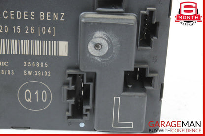 03-06 Mercedes W211 E350 E500 E55 AMG Rear Left Side Door Control Module OEM