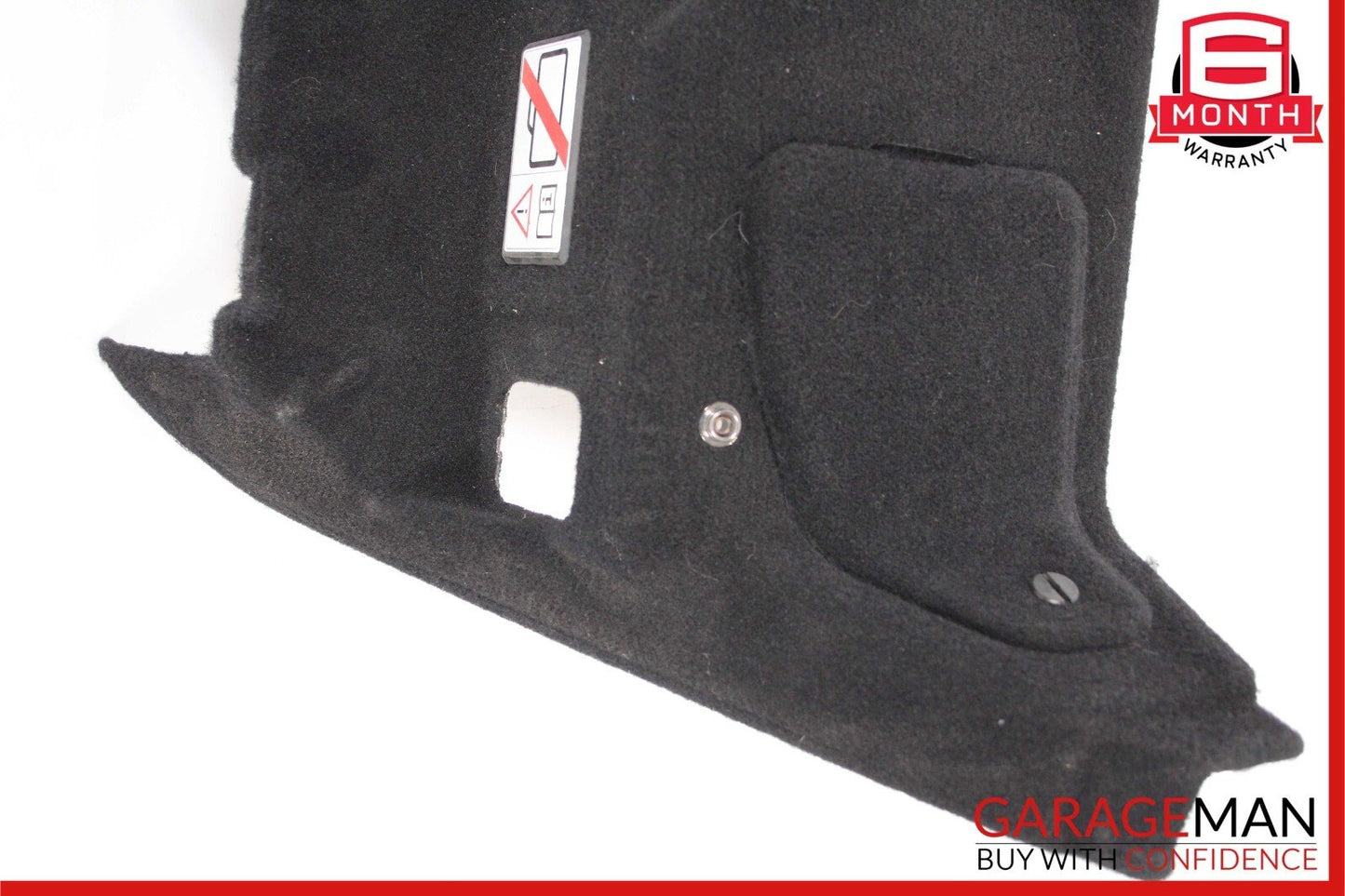 15-18 Ferrari California Right Passenger Side Trunk Carpet Side Panel Cover