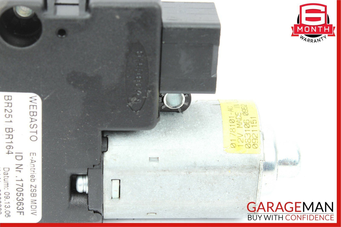 06-12 Mercedes W251 R350 ML450 Panoramic Sunroof Sun Roof Motor 1648201442 OEM