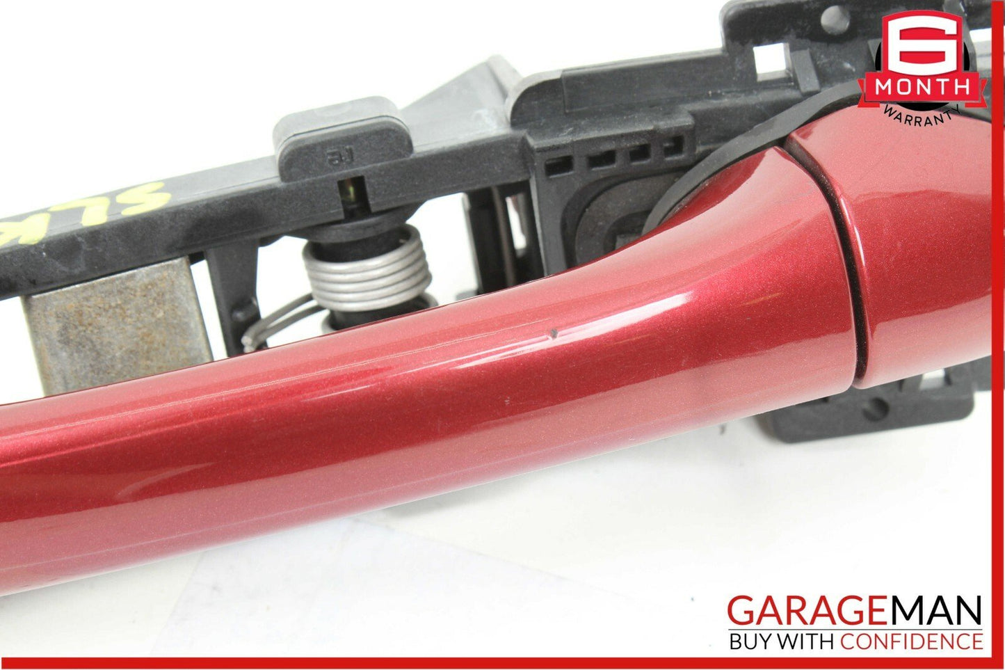 05-08 Mercedes R171 SLK350 Front Right Passenger Side Exterior Door Handle Red
