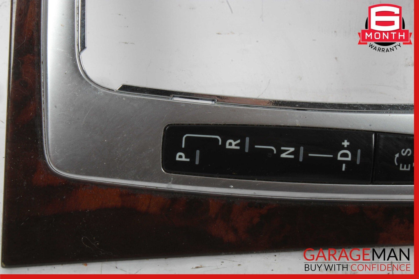 08-15 Mercedes W207 E350 Center Console Shifter Trim Cover Panel Bezel Wood Assy