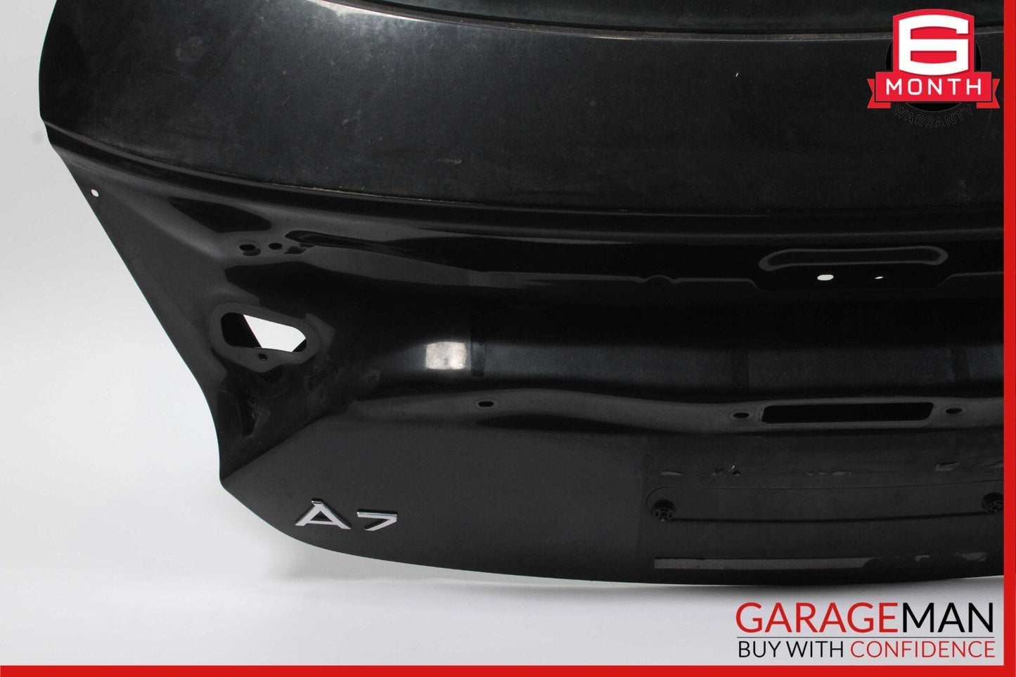 12-18 Audi A7 Rear Trunk Lid Tailgate Liftgate Tail Gate Shell Panel Assembly