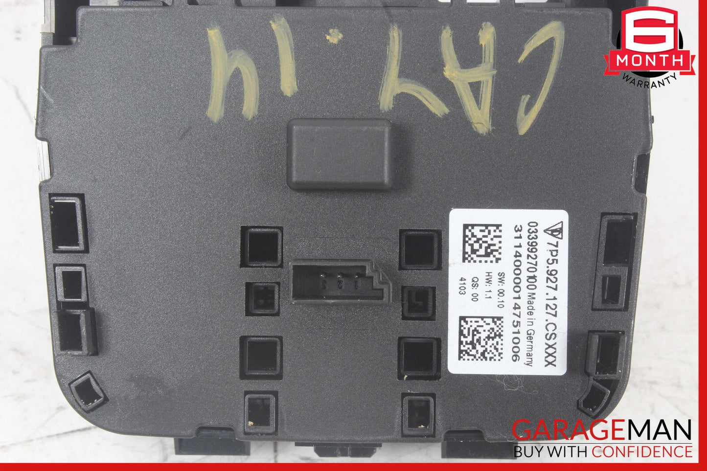 11-14 Porsche Cayenne 958 S Suspension Mode Selector Switch Panel 7P5927127 OEM