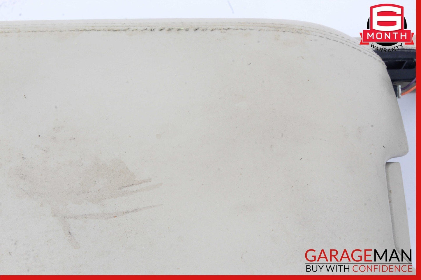04-06 Cadillac XLR Center Console Arm Rest Armrest Storage Trim Cover Beige OEM