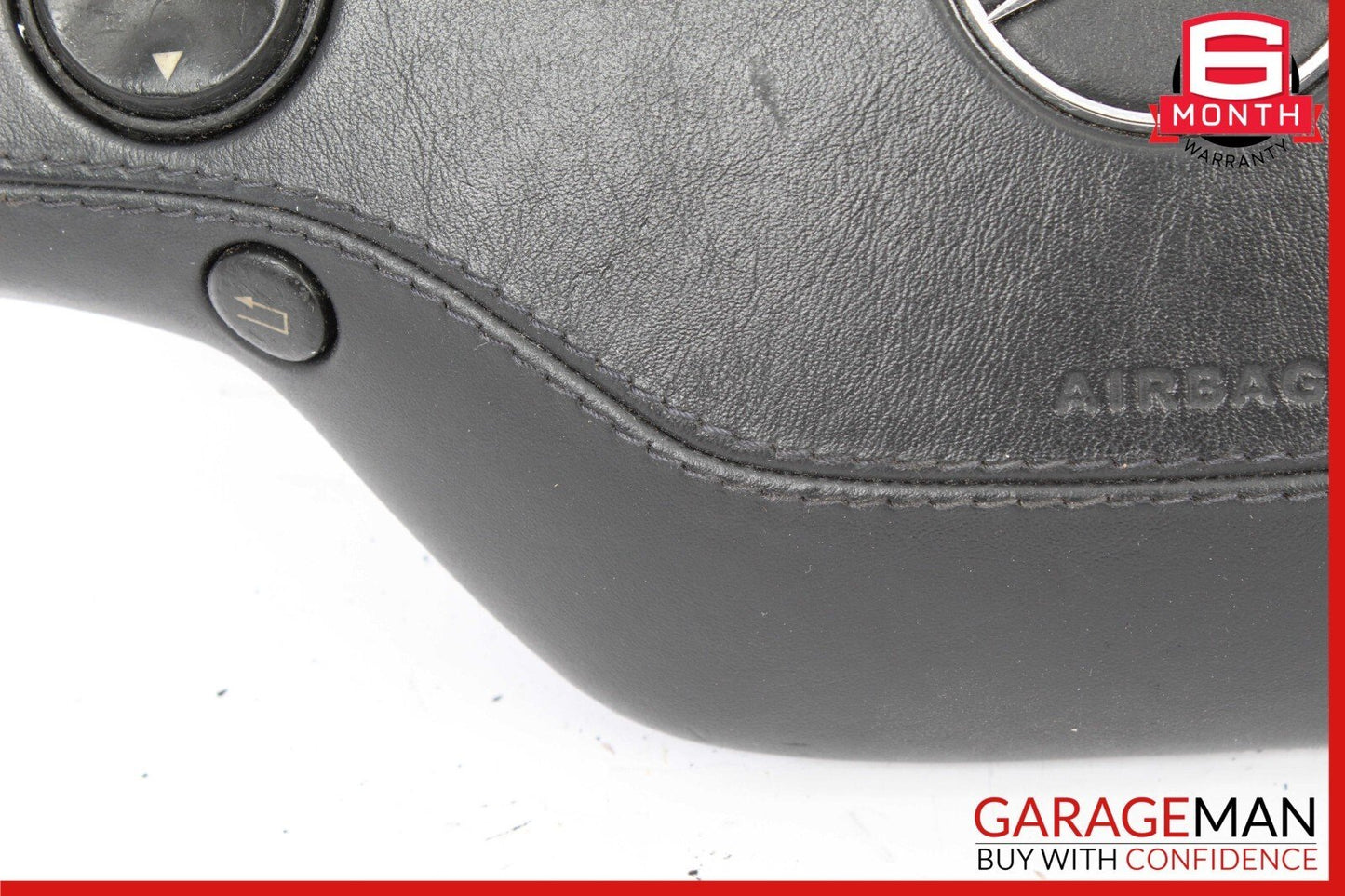 07-10 Mercedes W216 CL550 S450 S550 Steering Wheel Airbag Air Bag Black OEM