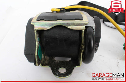 03-06 Porsche Cayenne 955 Rear Left Driver Side Seat Belt Seatbelt Black OEM