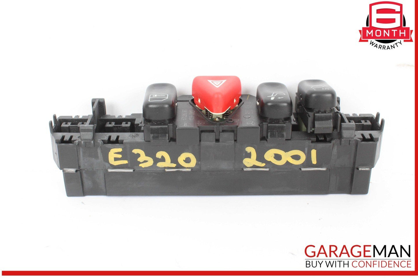 98-02 Mercedes W210 E320 CLK430 Hazard Light Door Lock Switch Control Panel
