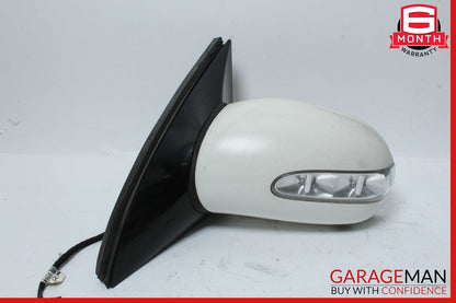 06-10 Mercedes W251 R350 Front Left Driver Side Mirror Door Rear View White OEM