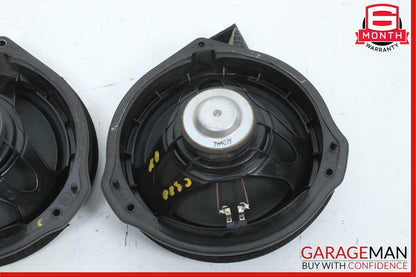 08-14 Mercedes W204 C300 Rear Right & Left Door Sound Speakers Set of 2 OEM