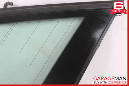 14-16 Mercedes W212 E350 E400 Rear Right Side Quarter Window Glass OEM