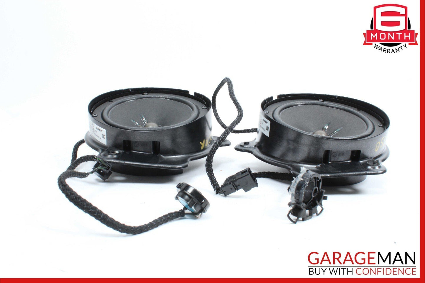 00-06 Mercedes W220 S430 S500 S55 AMG Rear Door Audio Sound Speaker Set of 2 Pc