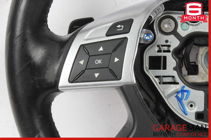12-16 Mercedes W166 ML400 GL450 Driver Steering Wheel w/ Paddle Shifters OEM