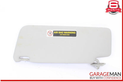 01-07 Mercedes W203 C350 Sport Front Right Side Sunvisor Sun Visor Gray OEM