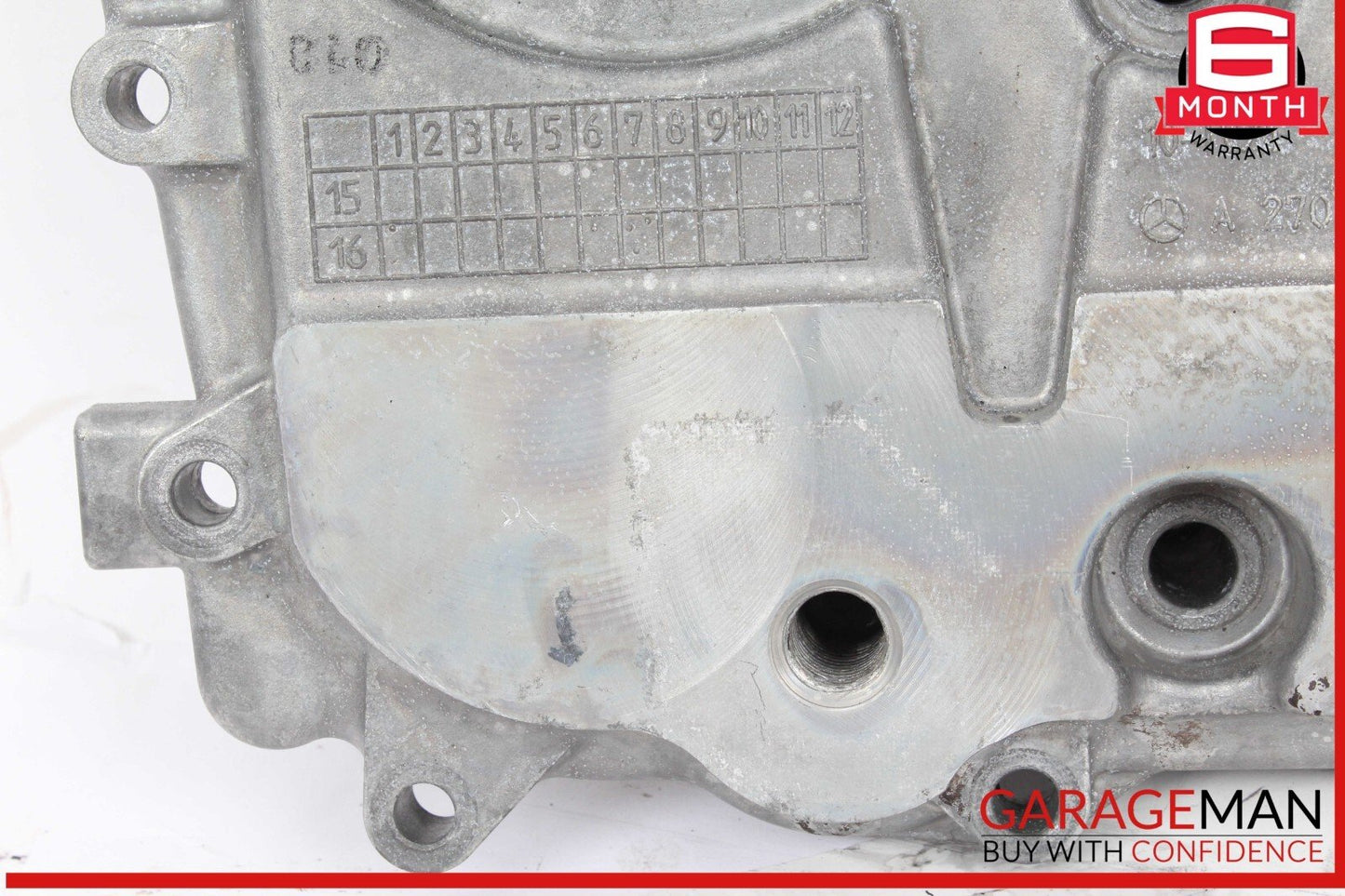 14-19 Mercedes W117 CLA250 2.0L Engine Motor Rear Timing Valve Cover OEM