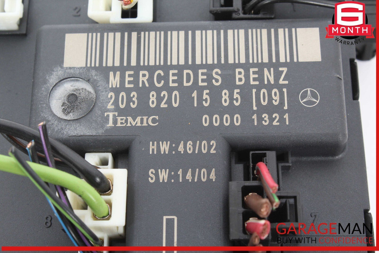01-07 Mercedes W203 C230 C280 C320 Front Left Door Control Module OEM