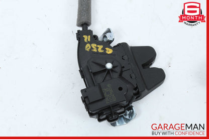 08-15 Mercedes W204 C300 Trunk Lid Latch Lock Actuator 2047500185 OEM